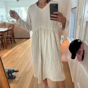 100% organic cotton dress